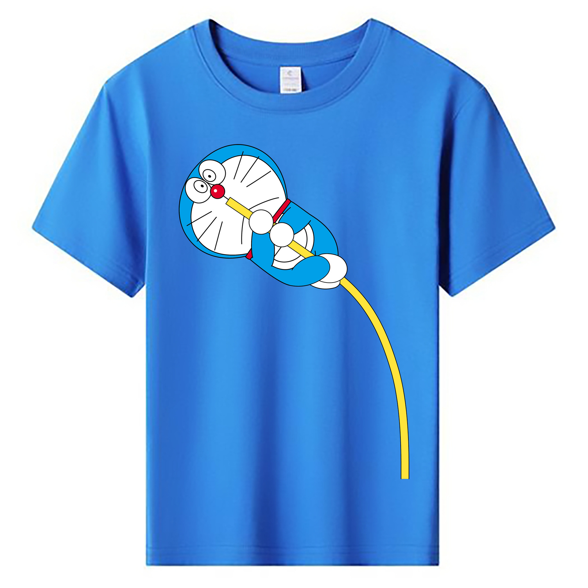（画像用） ドラえもん Doraemon 綿100％キッズTシャツ（フロントプリント）